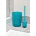 iDesign Finn Compact Round Plastic Trash Can - Teal, 7.64 x 10 - Bathroom, Bedroom, Home Office, Dorm - Buy Online on GoSupps.com