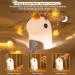 Woukksy Children Alarm Clock with Cute Unicorn Light | Rechargeable Night Light & Snooze Function | Ideal Gift for Girls - Blue - Buy Online on GoSupps.com