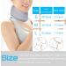 Adjustable Foam Cervical Neck Brace for Pain Relief - Ideal for Men, Women, and Elderly - Available in Sizes S and L - Buy Online on GoSupps.com