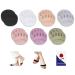 SooGree Ball of Foot Cushions (7Pairs Color) - Metatarsal Pads Invisible Socks for Women and Men Soft Gel Ball of Foot Pads Reusable Cushions for Pain Relief Forefoot Pad
