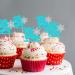 Keaziu 24 Pack Ice Skating Snowflake Cupcake Topper Ice Sports Theme Cupcake Decoration Skating Children Boy Girl Happy Birthday Party Decorations Supplies Blue 4 - Buy Online on GoSupps.com
