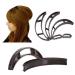 Frcolor Hair Bumpit - Volume Beehive Hair Bump Pad (Pack of 5 Black) for Effortless Style - International Shipping Available - Buy Online on GoSupps.com