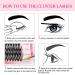 DIY 3D Effect Melt Flare Lashes Extension - 30 Roots D Curl 8-16mm Mix Tray - Reusable False Lashes - Natural Individual Lashes - 30P-Cluster 0.07-D - Buy Online on GoSupps.com