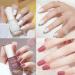 6PCS Nail Polish Set Nail Varnish - Quick Dry & Long Lasting Nude Pink Nail Varnish - Non-Toxic Water Based Holographic Nail Polish - No Need UV Nail Paint for DIY Nail Art Manicure at Home 8ML(Nude) - Buy Online on GoSupps.com
