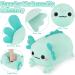 15.7 inch Green Axolotl Plush Pillow Stuffed Animal - Cute Hugging Doll for Kids - Children's Day/Valentine Gift - Buy Online on GoSupps.com