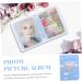PRETYZOOM Mini Picture Album Keychain Photo Album Leather Scrapbook Wedding Picture Album Business Cards Holder Books Lovers Clip 11X8cm As Shown 4 - Buy Online on GoSupps.com