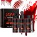 EONFAVE EONFAVE Set of 3 pots of paint for blood face and body 90 ml