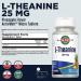 KAL L-Theanine 25mg ActivMelt Supplement - Relaxation, Stress Relief, Mood & Focus - Natural Pineapple Flavor - 120 Servings - Buy Online on GoSupps.com