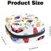 Colorful Fish Pattern Sanitary Napkin Storage Bag - Menstrual Period Kit Pouch for Women, Teens - 10 Colors - Buy Online on GoSupps.com