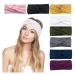 DRESHOW 8 Pieces Women Headband Head Band Hairband Turban Elastic Headband Hairbands Hair Accessories for Girls 8 Pack Knot Ruffle