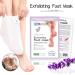 3-Pack Foot Mask - Exfoliating Peeling Socks for Cornea & Dead Skin Removal | Anti-Aging Treatment for Men & Women - Buy Online on GoSupps.com