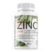 Zinc 50mg Supplements Specially Formulated for Sensitive Stomachs Vitamins for Adults Daily Supplement by FORTE NATURALS Vegan 50mg Non GMO Easy to Swallow Zink Vitaminas (60 Count) 60 Tablets