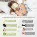 Kids Silk Sleep Mask - 100% Natural Eye Cover with Adjustable Strap for Pressure-Free Comfort - Perfect for Boys Girls & Adults (Light Green - Buy Online on GoSupps.com