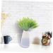Zerodeko Plastic Plants 4pcs Simulated Leaves Lovage Plant in Green Decorations Artificial Plant Twigs for Vases Faux Plants Pot Artificial Eucalyptus Vases Home Decor Wedding Plastic Fern Green 15X15X35CM - Buy Online on GoSupps.com