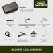 Wild Water Deluxe Fly Fishing Combo Starter Kit - 5/6 Weight 9ft Graphite Rod, Accessories, Aluminum Reel, Carrying Case | Fly Box & Fishing Flies - Buy Online on GoSupps.com