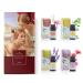 Abloom moon massage oil 4 x 10ml essential oil for aromatherapy massage hair care gift box gifts test rose jasmine lavender
