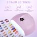 UV Light for Gel Nails - 75W Professional LED Nail Lamp Fast Curing Smart Sensor 3 Timer Settings & LCD Display - X33 - Buy Online on GoSupps.com