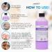 500ml Gel Nail Polish Remover UV/LED Professional Acetone Cleaner + 200 Lint Free Nail Wipes - Buy Online on GoSupps.com