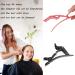 Hair Clip Crocodile Hair Clips No Crease Hair Clamp Sectioning Clamp with Nonslip Grip Wide Teeth Hair Barrette for Salon Home Use Women and Girls (Six colors) - Buy Online on GoSupps.com
