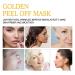 Gold Foil Peel-Off Mask | 98% Gold Anti-Aging Facial Mask for Deep Cleansing & Fine Line Reduction | Ideal for All Skin Types - Buy Online on GoSupps.com