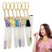 Eyelash Brush Tube with Keychain | Eyelash Diamond Empty Mascara Wand Tube Eyelash Brush - Eyebrow Applicator Lash Extension Supplies for Women Pengzi