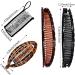 Banana Hair Clips Vintage Clincher Combs Tool Set Lazy comb hair banana Grips Fishtail Ponytail(4 pcs) - Buy Online on GoSupps.com