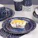 168Pcs Navy blue Party tableware Supplies Navy Blue Paper Plate with Silver Dot Serve 24 Guests Blue Party Plates Cups and Napkins Sets for Birthday Wedding Baby Shower Party Graduation Decorations - Buy Online on GoSupps.com