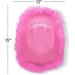 Women's Light Up Cowboy & Cowgirl Hat Set | Western Style Tiara with Bandana & Heart Sunglasses - Pink - Buy Online on GoSupps.com