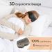 DR.PREPARE Sleep Mask Headphone - 3D Eye Mask with White Noise & 12 Soothing Sounds for Comfortable Sleep - Perfect for Side Sleepers | International Shipping Available - Buy Online on GoSupps.com