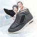 Men's Orthopedic Diabetic Shoes - Winter Wool Adjustable Straps Lightweight Comfy Extended Widths for Swollen Feet - Plantar 8 Gris - Buy Online on GoSupps.com