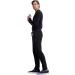 Cherokee iFlex Men's Scrubs Pant - Tapered Leg Drawstring Cargo CK006, Black (Medium) - Buy Online on GoSupps.com