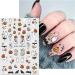 JMEOWIO 9 Sheets Halloween Nail Art Stickers Decals Self-Adhesive Cute Cat Ghost Nail Supplies Nail Art Design Decoration Accessories - Buy Online on GoSupps.com