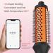 AmoVee 1.25" Curling Iron Thermal Brush - Dual Voltage Heated Brush for Root Volume & Loose Curls - 3 Temperature Settings Perfect for Travel - Long-Lasting Styling - Buy Online on GoSupps.com