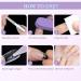 EARLMONI Extra Short Coffin Nail Tips Set - 432 Pieces Full Cover Prepolished Artificial 12 Sizes Soft Gel Nail Tips with Glue Nail File Cuticle Pusher XS Extra Short Coffin Nail Tips - Buy Online on GoSupps.com
