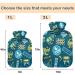 Naanle Cartoon Truck Hot Water Bottle - 1L Transparent Warm Water Bottle for Pain Relief Hot & Cold Therapy Bed Warmer for Hands & Feet - Buy Online on GoSupps.com
