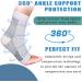 2 Pair Neuropathy Socks for Men & Women | Pain Relief for Plantar Fasciitis | Comprex Ankle Sleeves L/XL - White - Buy Online on GoSupps.com