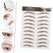 Beatifufu Fake Eyebrow Stickers 9 Sheets Waterproof Eyebrow Stickers False Eyebrows Eyebrow Stencils Eyebrow Lines 6d Cosmetic - Buy Online on GoSupps.com