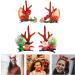 FRCOLOR 2 Pairs Christmas Hair Clips Winter Hair Clips Hair Decoration Deer Horns Hair Holder Kids Bill Hair Clips for Women Elk Antler Antlers Hair Clips Child Clothing Abs - Buy Online on GoSupps.com