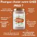 Cibo Ghee au Miso Bio 500g Beurre Clarifi Italien et P te de Miso Japonaise Go t Umami Intense Sans Lactose Keto & Paleo Id al pour Cuisine Sal e Sauces et Viandes Miso 500gr - Buy Online on GoSupps.com