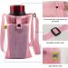TSHAOUN 3-Pack Water Bottle Holder - Adjustable Mesh Envelopes for Sports Hiking & Camping - Portable Drink Carrier in Black Pink & Blue - Buy Online on GoSupps.com