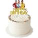 Soccer Star Birthday Cake Topper Soccer Boys Birthday Party Cake Decorations Golden(M+C) - Buy Online on GoSupps.com