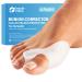 8 x Bunion Corrector Protector Pads by Insole Clinic  Toe Separator Straightener to Support  Medical Grade Silicone  Universal Size for Men & Women