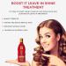 BOOST IT Leave-In Shine Treatment for Women | Accelerates Hair Growth & Thickens Thinning Hair | Infused with Caffeine, Abyssinian Oil & Silk Amino Acids | Sulfate & Paraben Free - Buy Online on GoSupps.com