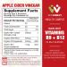 Organic Apple Cider Vinegar Gummies 3-Pack - Supports Detox, Digestion, Energy Boost & Gut Health - 80 Count (Pack of 3) - For Kids & Adults - Buy Online on GoSupps.com