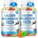 1200mg Calcium Gummies with Vitamin D3,K2,B6 Calcium Citrate Magnesium Zinc for Bon & Immune Support, Calcium Supplements for Women&Men 120 Chews 60 Count (Pack of 2) - Buy Online on GoSupps.com