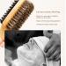 Premium Double-Sided Hair Brushes & Beard Styling Tools for Men | Natural Wood Handle & Razor Comb for Home Salon - Buy Online on GoSupps.com