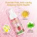 Children's Foam Toothpaste | Natural Strawberry & Blueberry Formula for U-Shaped Toothbrush | Safe Oral Care for Kids - Buy Online on GoSupps.com