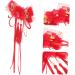 minkissy Large ribbon temperament hairpins tassel girls hair barrettes red hairpin hair accessories girl child Asia issue card hanfu hair accessories China Hanfu hair clips - Buy Online on GoSupps.com