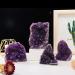Natural Amethyst Crystal Cluster Rock Crystal Quartz Cluster Amethyst Gemstone Specimen Raw Druzy Geode Quartz Stone Figurine for Reiki Home Decoration 1kg Gift Reiki Crystal Stone (Size : 1.7kg) - Buy Online on GoSupps.com