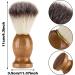 Premium Roof Hair Shaving Brush | Razor Brush for Men | Foam Brush for a Perfect Shave | Model B - International Shipping Available - Buy Online on GoSupps.com